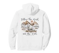 Follow The Word Not The Herd Christian Bible Verse Sheep Sudadera con Capucha