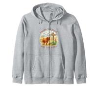 Follow The Word Not The Herd Isaiah 8:11-13 Western Cow Sudadera con Capucha