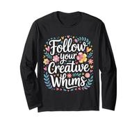 Follow Your Creative Whims Artistic Potential Explore - Manga Larga