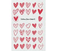 Follow Your Heart Notebook | Inspirational Dot Grid Journal for Personal Growth, Writing, and Creative Ideas: Motivational Gift for Women, Teens & ... Planning, Mindfulness, and Self-Discovery