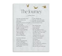 Follow Your Inner Voice Poster Poetry Style Art
