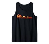 Folly Beach South Carolina Estilo de Vida Camiseta sin Mangas