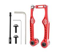 FOLODA Abrazadera de freno plegable para bicicleta, brazo corto/largo, pinza de freno plegable para bicicleta, palanca de freno de ciclismo, herramienta de pinza