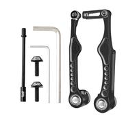 FOLODA Abrazadera de freno plegable para bicicleta, brazo corto/largo, pinza de freno plegable para bicicleta, palanca de freno de ciclismo, herramienta de pinza