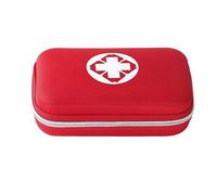 FOLODA Bolsa ligera y pequeña para primeros kits portátiles, bolsa de trauma, bolsa de supervivencia, suministros médicos, bolsa de medicina de viaje, diseño de cremallera, Red, Talla única