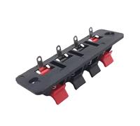 FOLODA Clips auditivos de 54 mm, conectores de 4 pines para pruebas de envejecimiento de altavoces y lámparas, terminal auditivo de liberación rápida