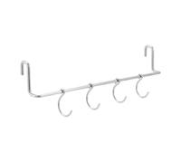 FOLODA Colgador de almacenamiento lateral para mesa de cocina, extensor de mesa al aire libre con gancho en S, estante de gestión para colgar tazas, paraguas, colgador de almacenamiento lateral de