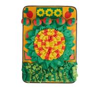 FOLODA Colorida alfombrilla de alimentación para varios perros que fomenta los instintos naturales de búsqueda de alimentos a través de actividades de entrenamiento de olores, rompecabezas de juguete