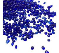FOLODA Cuentas de grava de cristal de 3-4-6 mm para acuarios seguros y base inferior para peces y plantas, hábitats de salud, cuentas de grava