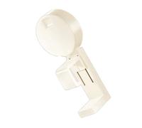 FOLODA Gancho de lavabo resistente con ventosa para batas, toalla, organizador de lavabo para colgar lavabo montado en la pared, accesorios de baño, organizadores de lavabo