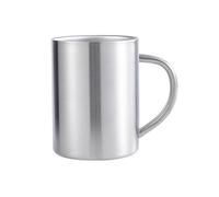 FOLODA Llamativa taza de viaje inastillable, taza de café, tazas de café de acero inoxidable 304 para exteriores, adecuadas tazas ligeras de doble capa