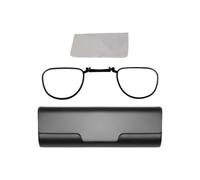 FOLODA Marco de inserción de lente de transporte diario para gafas AR para | Juego de soportes vacíos con paño para lentes, funda y visualización en casa