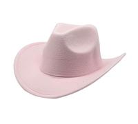 FOLODA Sombrero de vaquero de vacaciones, casual, discoteca, sorpresa, para niñas, niños, sombrero de vaquera para carnaval, festival de música, sombreros de ala ancha para mujer