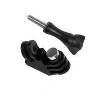 FOLODA Soporte de cámara de acción de codo de 90 grados, ahorro de espacio, flexible, ángulo vertical, horizontal, compatibilidad para montaje de casco de escena apretada