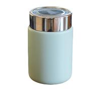FOLODA Taza de agua en miniatura de acero inoxidable 316 portátil de 230 ml, botella de agua aislada a prueba de fugas para estudiantes