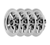 FOLODA Universals - Cubiertas de cubo de rueda de carrito de golf de 20.3 cm, diseño de 5 radios, protector para grandes protecciones, cubiertas de ruedas profesionales