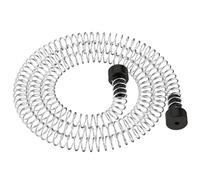 Fologtoo Zipline Spring - Tope de freno de resorte de acero inoxidable extra largo de 6.5 pies, kit de tirolesa para patio trasero para niños y adultos, para cable inoxidable de 3/16 1/4 5/16 3/8