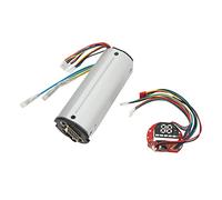 FOLOSAFENAR Controlador y Conjunto de Contador de Pantalla,Evita la Sobrecarga 36V 20A Controlador de Velocidad Scooter Protección del Circuito Interno para la reparación