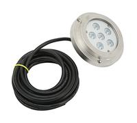 FOLOSAFENAR Luz Subacuática Marina 12V 24VDC Luz Brillante Luz Subacuática LED Acero Inoxidable 316 de Iluminación 3.9para Embarcaciones a Motor