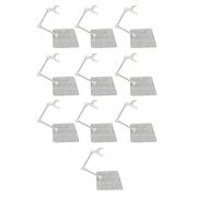 FOLOSAFENAR Soporte para Figuras de Acción,10 Juegos Soporte de Exhibición de Figuras Transparente para Modelos de 6 Pulgadas
