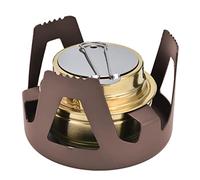 FOLOSAFENAR Stove ,Estufa Resistente a Altas Temperaturas con Soporte ,para Acampar Al Aire Libre(marrón)