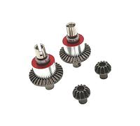 Folpus 2 Piezas Engranaje Diferencial RC Carro Control Remoto Metal Piezas de Repuesto y Accesorios Kit de Montaje Modelo Resistente y Práctico Adecuado