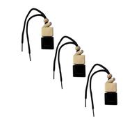 Folpus 3pcs Botellas de colgantes Botellas de difusor de automóvil de 8 ml Ornamento conveniente organizadores de colgantes resistentes para