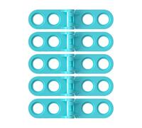 Folpus 5 Conectores de Papel Corrugado para bisagras, Juguetes de construcción, Manualidades y Accesorios.