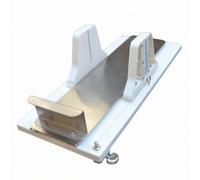Folpus a de Jabón Manual Rebanadora Guillotina Herramienta con Superficie de Corte de Acero y Base Firme Cortes Uniformes en Bloques de Jabón Adecuada para Artesanales de Formación de Trabajo