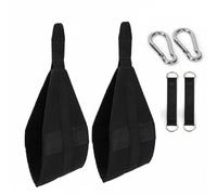 Folpus Abdominal Belt Correas de Abdominales Colgantes Arnés de Elevación de Piernas Eslingas para Barra Cinturón de Entrenamiento Aislamiento del Abdomen y, Tipo B Reforz. C/Bandas