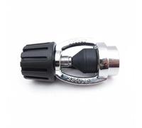 Folpus Adaptador de Buceo DIN para Regulador de Tanque Convertidor Universal de Latón Platinado Accesorio Compacto de Alta Presión con Protección Adecuado, Pulido Espejo