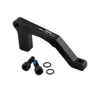 Folpus Adaptador de Freno de Disco para Bicicleta Montura Posterior para Caliper Compatible con Disco 230mm Hecho con Aleación de Aluminio Adecuado para Bici, Negro