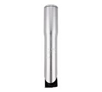 Folpus Adaptador de Potencia para Bicicleta Riser de Vástago Adaptador para Manillar Extensor Aleación de Aluminio Adecuado para Mantenimiento Y Paseos, Plata 25,4mm