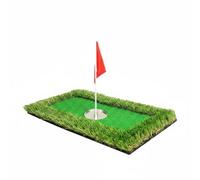 Folpus Alfombrilla de Entrenamiento de Golf Tapete Esterilla Colchoneta Objetivo de Golpeo para Putting y Chipping con Diseño, Sin Borde Sin Paquete De Accesorios, 30 X 60 Cm