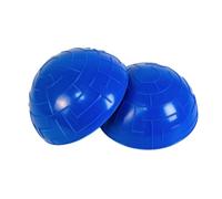 Folpus Balance Training Ball Media Esfera de Equilibrio Balón de Estabilidad Inestable Disco Propioceptivo Diseño Semiesférico para Músculos y Variar, Array, Azul