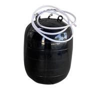 Folpus Balloon de enchufe de tubería inflable con tubería de extensión para tapón neumático de sellado de sellado de bloqueo de la tubería de alcantarillado, 9.8x15cm Dn100 Dn110