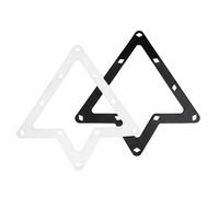 Folpus Billar Posicionamiento Lámina Plantilla Accesorio Rígido Innovador Que Facilita Agrupación Precisa Acabado Liso y Adecuado para Entrenamiento Avanzado Espacios de Ocio, 9-Bolas R1 6PCS