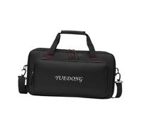 Folpus Bolsa para tablero de Pedal de guitarra, bolsa con cremallera, cremalleras dobles, resistente al agua, bolsa de transporte para ensayos de viaje en, 46x19.5x7.3cm