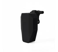 Folpus Bolsa Trasera para Bicicleta Bolsa de Sillín Estuche Bajo Asiento Pouch Impermeable Silicona con Liberación Rápida y Soporte Regulable Adecuada para, Negro
