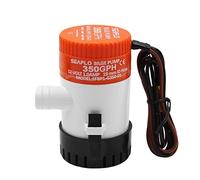 Folpus Bomba de Achique Sumergible 12V 350GPH Plástico Alta Resistencia Operación Silenciosa Motor Eficiente y Carcasa Anticorrosión Adecuada para