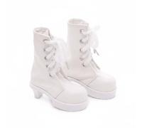 Folpus Botas para Muñeca con Cierre de Cordones Botas de Juguete para Colección Accesorio de Muñeca en Cuero PU Diseño con Suela Gruesa Adecuado para Muñecas BJD Exhibición y Juego , Sh-0065-2