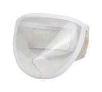 Folpus Bozal Transparente para Gatos, antilamidos, cómodo y Protector bucal para Cortar uñas, Ideal para la mayoría de, M
