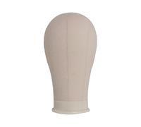 Folpus Cabeza de maniquí para modelo de peluca Soporte de exhibición de peluca para sombrero Barbería Salón de belleza, 24inch