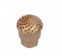 Folpus Cabezal de Lijado para Carpintería Disco de Herramienta de Tallado Accesorio para Amoladora Acero al Carbono con Rosca M14 y Dientes Abrasivos para, 30mm