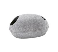 Folpus Cama Cueva para Gatos, para Mascotas, escondite para Gatitos y Cachorros, Ideal para Gatos de Interior, Gris