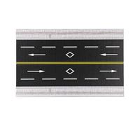 Folpus Carretera en Miniatura a Escala HO 1/64 para, proyectos de Bricolaje y escenografía, Derecho