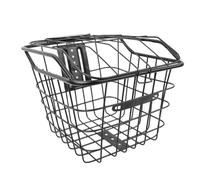 Folpus Cesta de Bicicleta eléctrica, portaequipajes Delantero, práctica y de fácil Montaje, de Alambre metálico, Universal, para Ciclismo Informal.