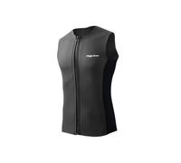 Folpus Chaleco de Neopreno Mangas para Mujer y Hombre con Cremallera Frontal Resistente al Frío Adecuado para Natación Buceo Surf Esnórquel, l