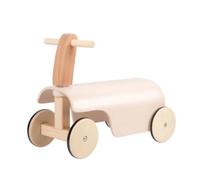 Folpus Children Balance Bike Construido en Madera y Goma Cuerpo Compacto Ruedas Redondas y Panel Central Suave Adecuado para Niños Pequeños Juegos en Interiores Desarrollo del Equilibrio