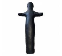 Folpus Children Training Muñeco de Lucha Maniquí de Grappling Saco de Golpeo Entrenador de Clinch Piel Sintética PU Antidesgaste Adecuado para Entrenamiento, Negro, Style to 2